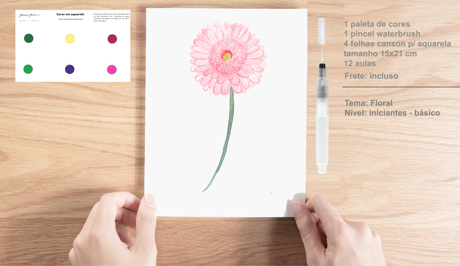 Kit FLORAL  - iniciantes